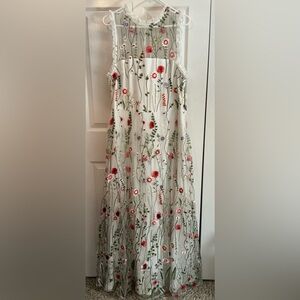 CITY STUDIO embroidered floral prom dress